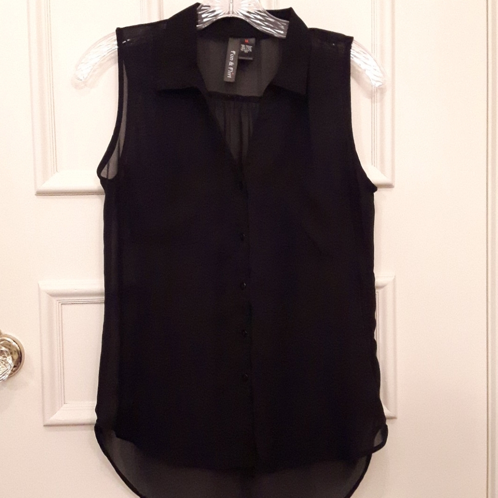 🛍️ no sleeve blouse